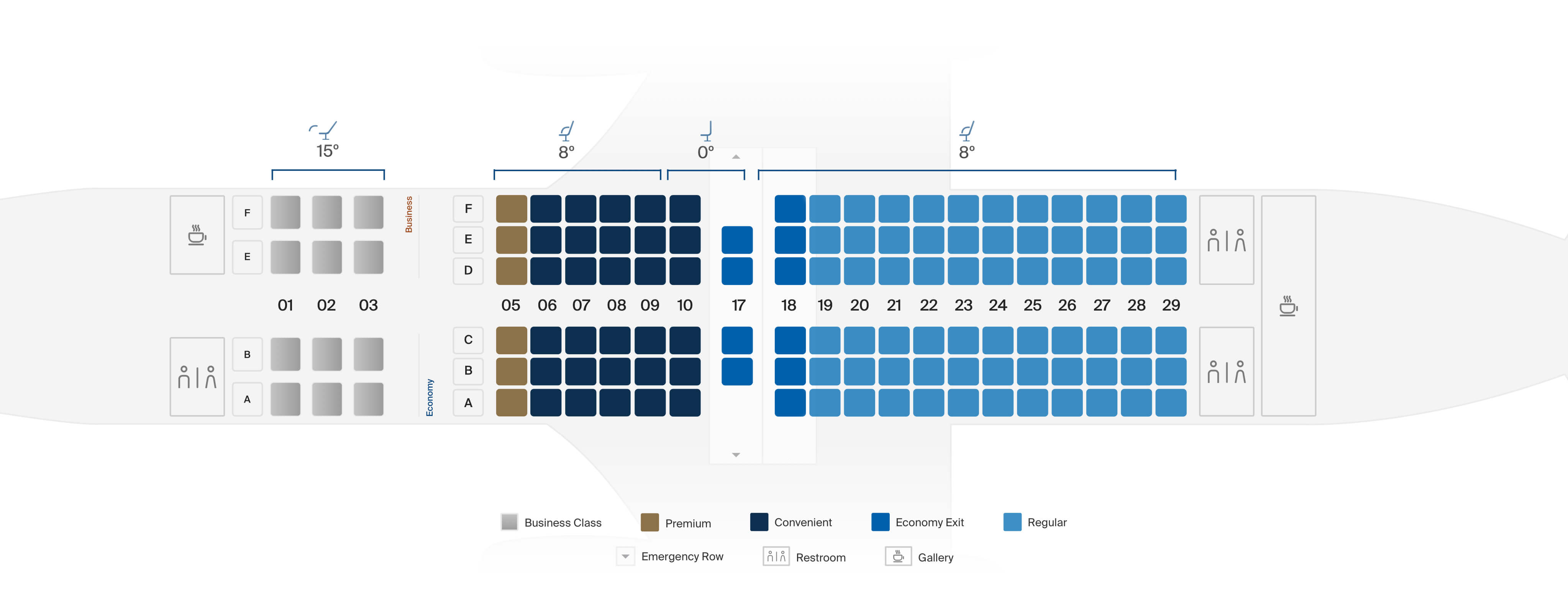 boeing 737 seating chart