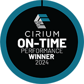 Cirium on-time performance winner 2024