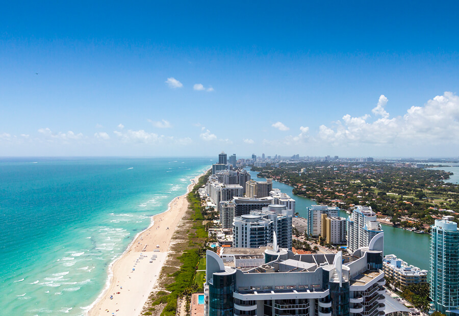 Saliendo desde el Aeropuerto Internacional de Miami