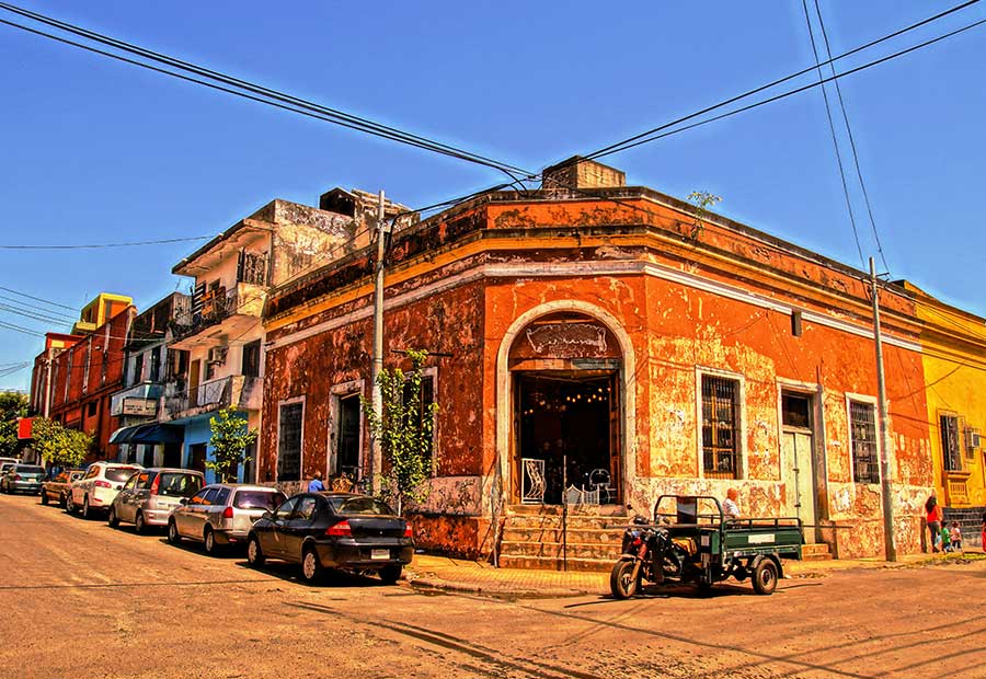 Asuncion’s historic district is one of the best-preserved places