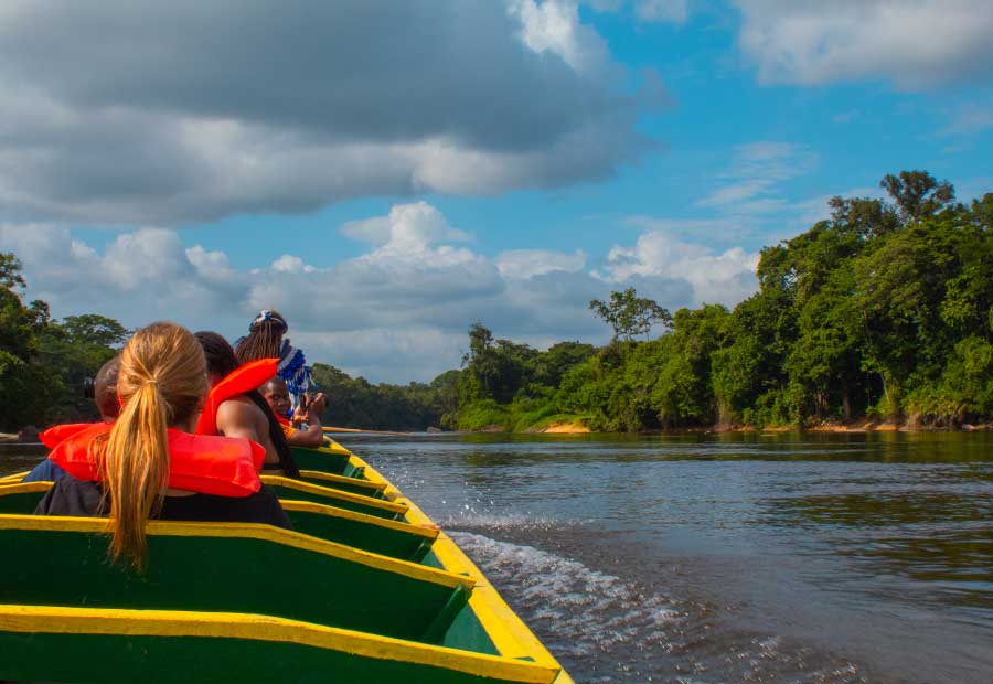 Getting around Suriname