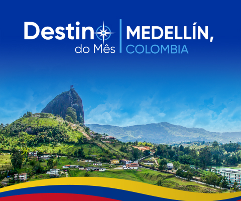 Destino do mes: Medellin