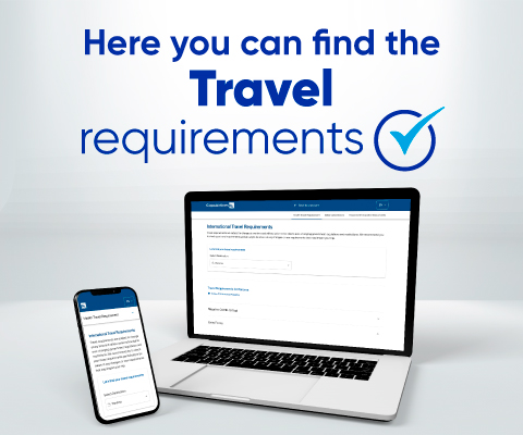 Here you can find the travel requirements